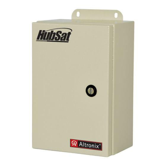 Altronix HubSat4WP Installation Manual