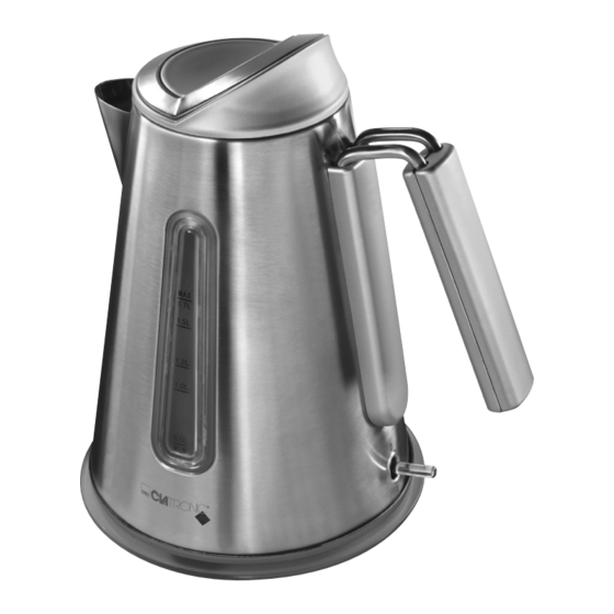 User Manuals: Clatronic WKS 3070 Electric Kettle