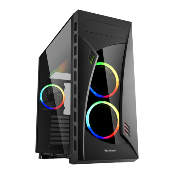 Sharkoon Night Shark RGB Mid Tower Case Manuals