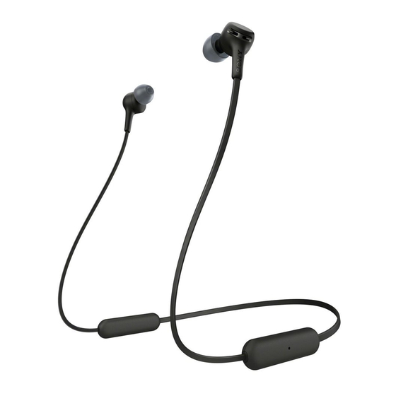 Sony WI-XB400 Service Manual