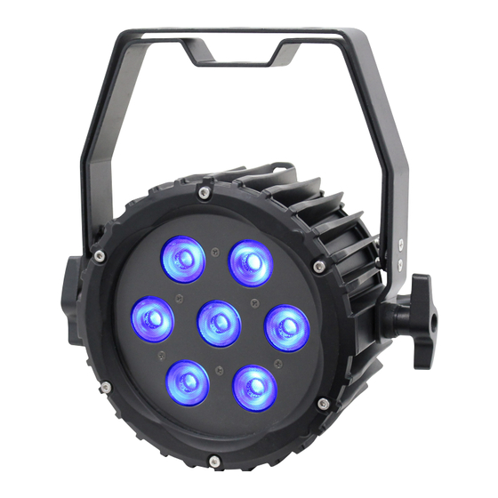 Ledj Spectra Par 7Q8 Exterior Fixture User Manual