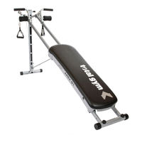 Total Gym APEXG1 Owner's Manual
