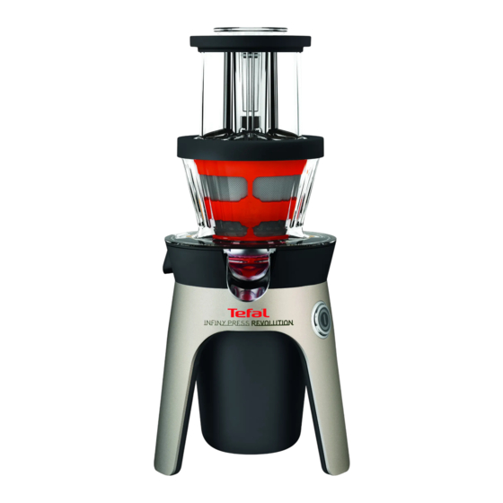 TEFAL Infiny Press Revolution Manual