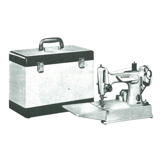 Singer 221 Instructions For Using Manual