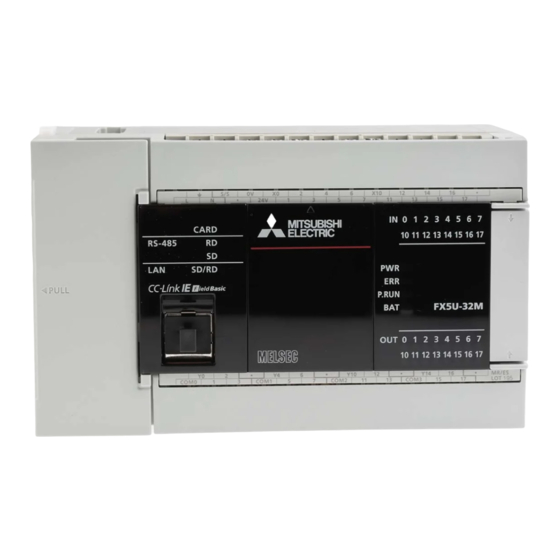 Mitsubishi Electric MELSEC iQ-F FX5 User Manual