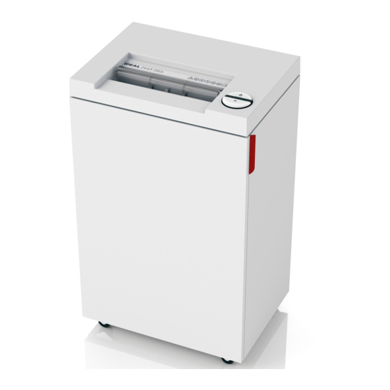 Krug & Priester IDEAL 2445 Paper Shredder Manuals