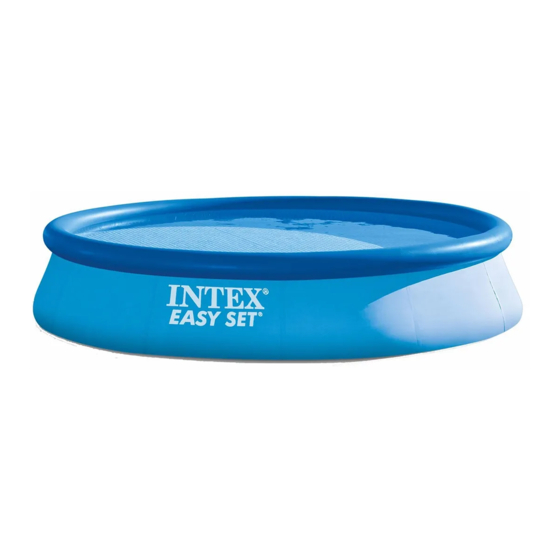 INTEX EASY SET SWIMMING POOL OWNER'S MANUAL | ManualsLib