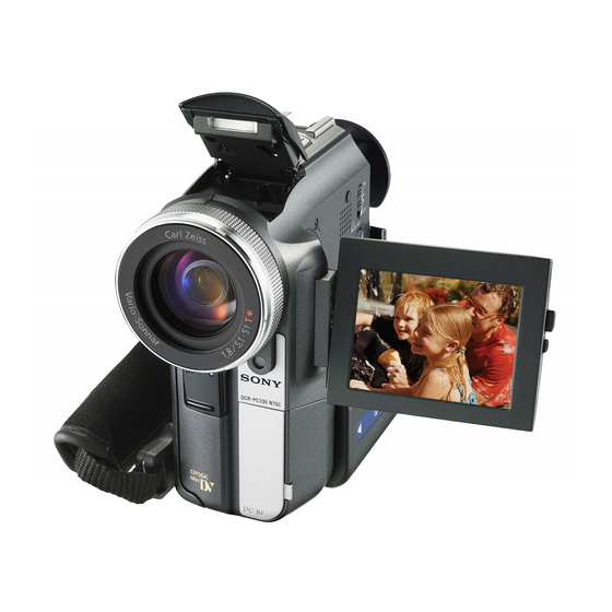Sony Handycam DCR-PC330E Operation Manual