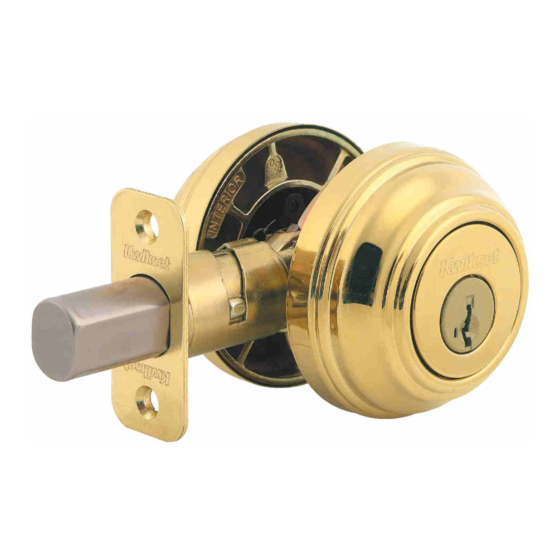 Kwikset 985 Quick Installation Manual