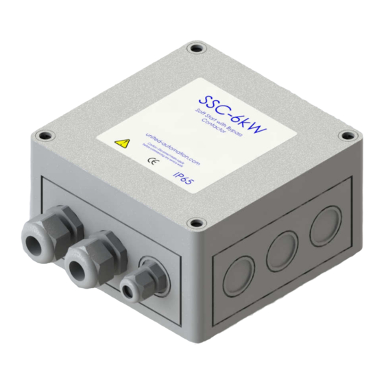 United Automation SSC-6kW User Manual