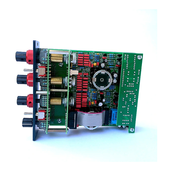 Sound Skulptor EQ573 Assembly Manual