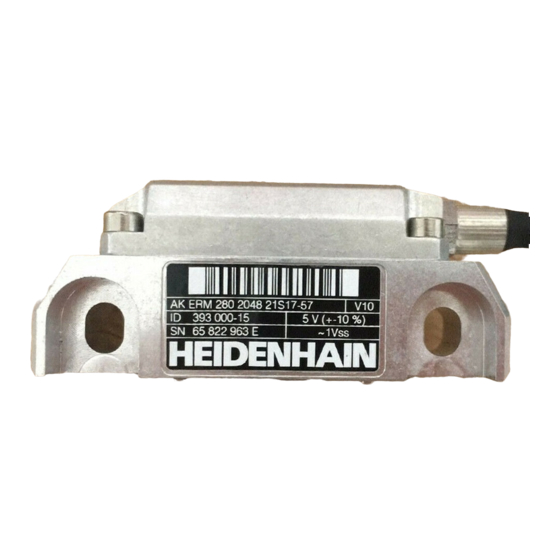 HEIDENHAIN AK ERM 220 Manuals