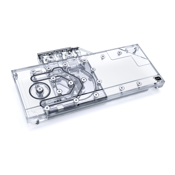 Alphacool EISBLOCK AURORA ACRYL GPX-N RTX 3070 VENTUS INCL Instructions