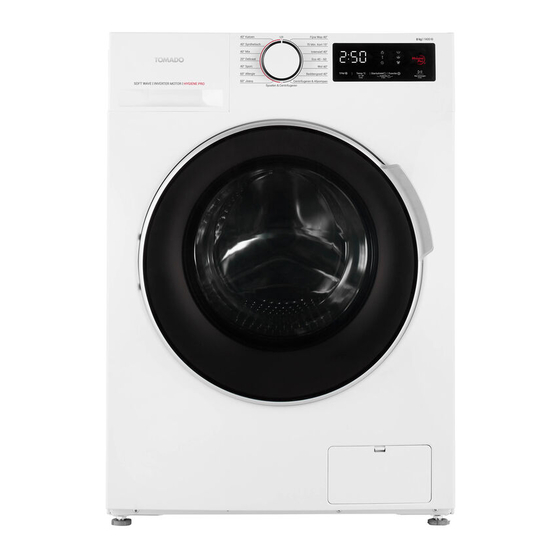 User Manuals: tomado TWM8001W Washing Machine