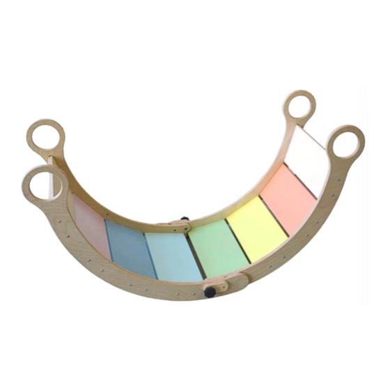 MONTESSORI ROOM Foldable Waldorf Rocker Assembly Instructions Manual
