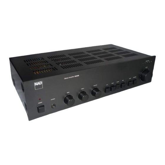 NAD 3020B Service Manual
