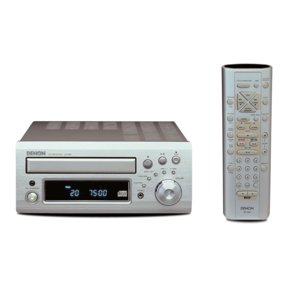 Denon SC-U51 Specification Sheet