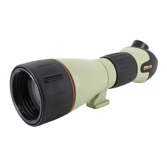 Nikon 50Mm - Binoculars, Fieldscope Angled Instruction Manual