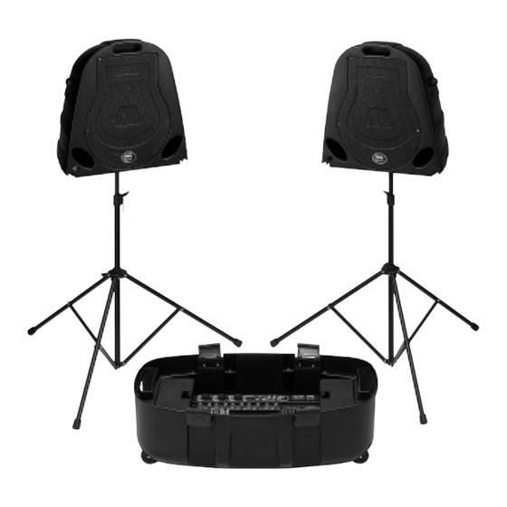 IMG STAGE LINE PMX-150SET Instruction Manual
