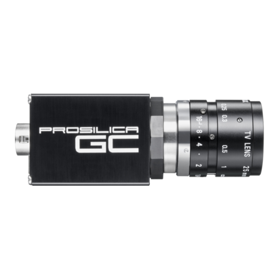 Allied Vision Prosilica GC Series Technical Manual