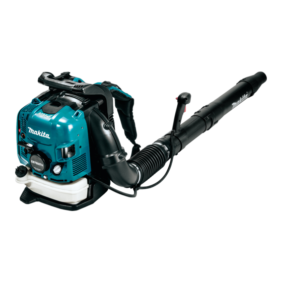 User Manuals: Makita EB7650TH Backpack Blower