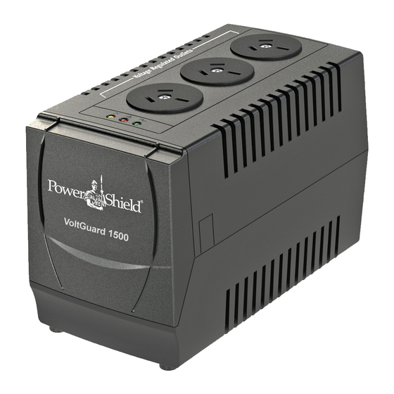 PowerShield VoltGuard PSVG1500 Manual
