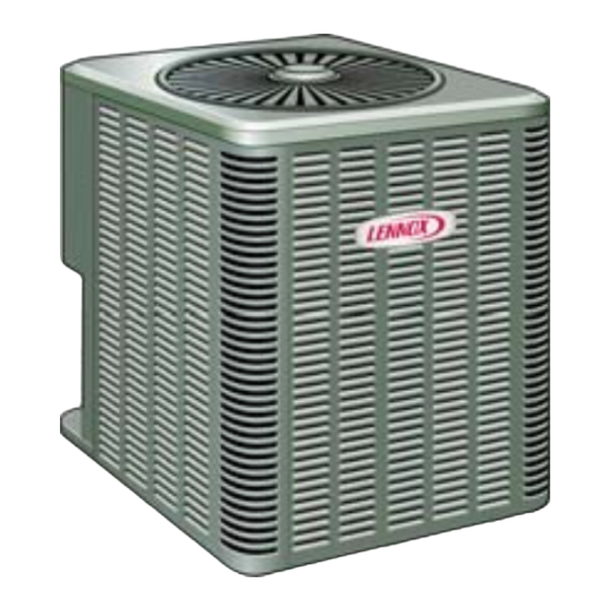 Lennox Merit Series Installation Instructions Manual
