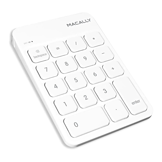 Macally BTNUMKEY User Manual