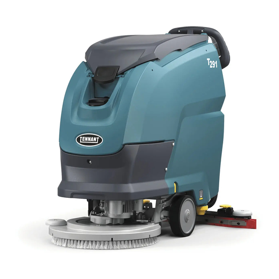 Tennant T291 Quick Manual
