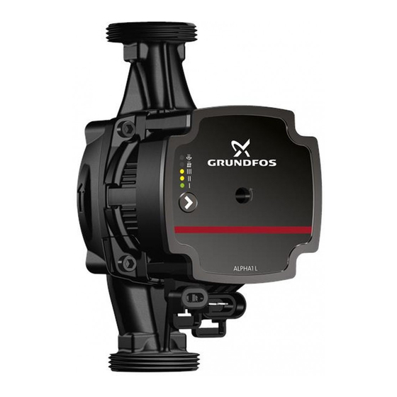 Grundfos ALPHA1 L Instructions Manual