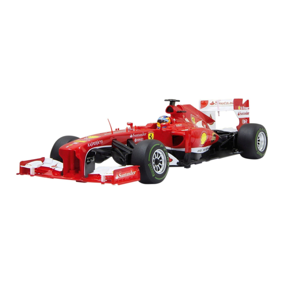 Jamara Ferrari F1 2,4GHz Instructions Manual