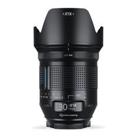 Irix 30mm f/1.4 User Manual