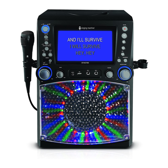 The Singing Machine STVG785 Instruction Manual