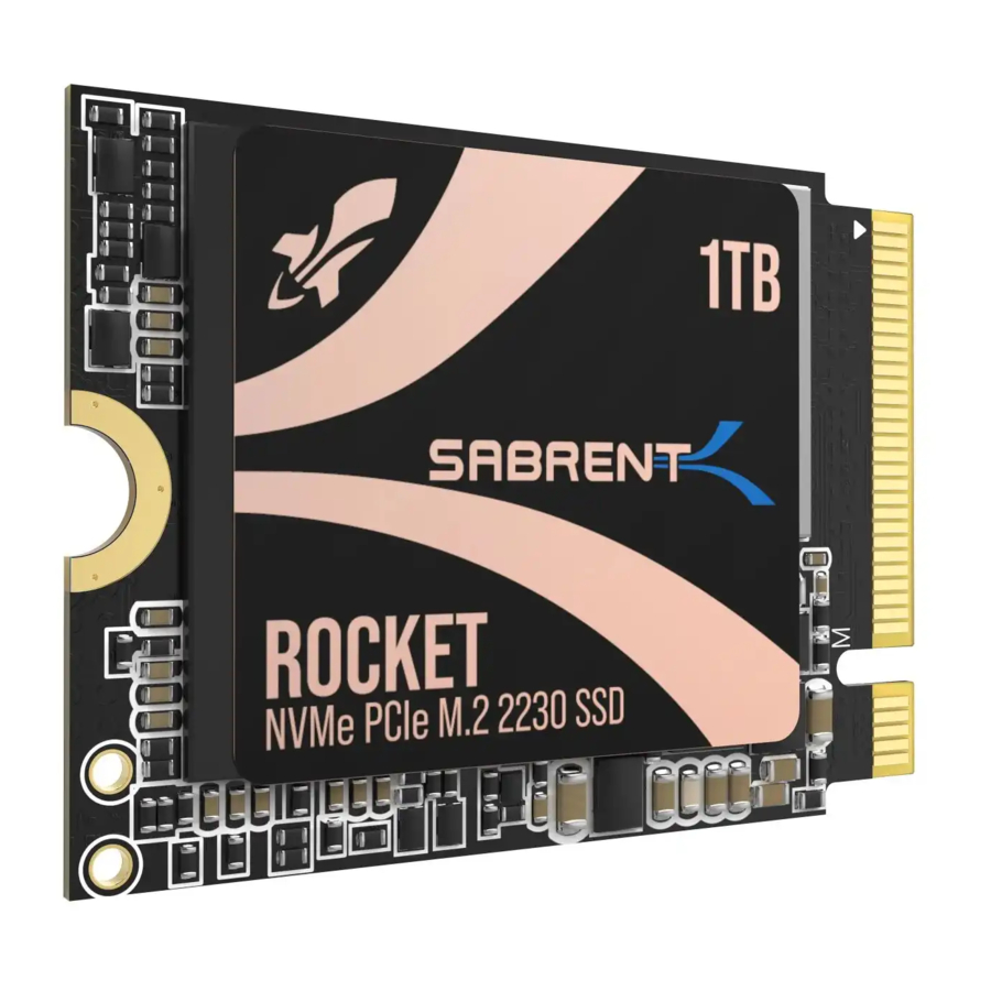 Sabrent ROCKET 2230, SB-2130-256, SB-2130-512 - SSD Manual