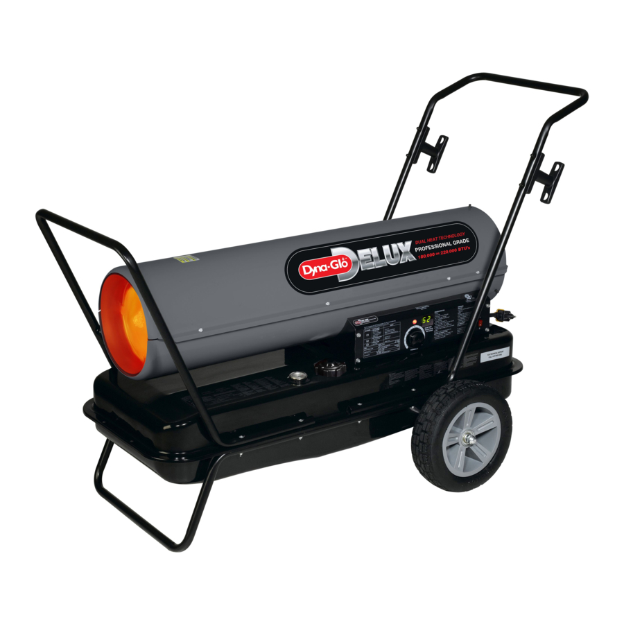 Dyna-Glo KFA210DGD-1 - Air Heater Manual