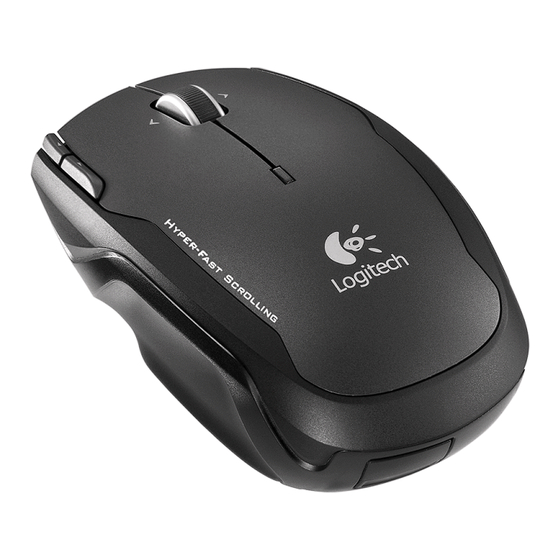 Logitech NX80 - Cordless Laser Mouse Installation