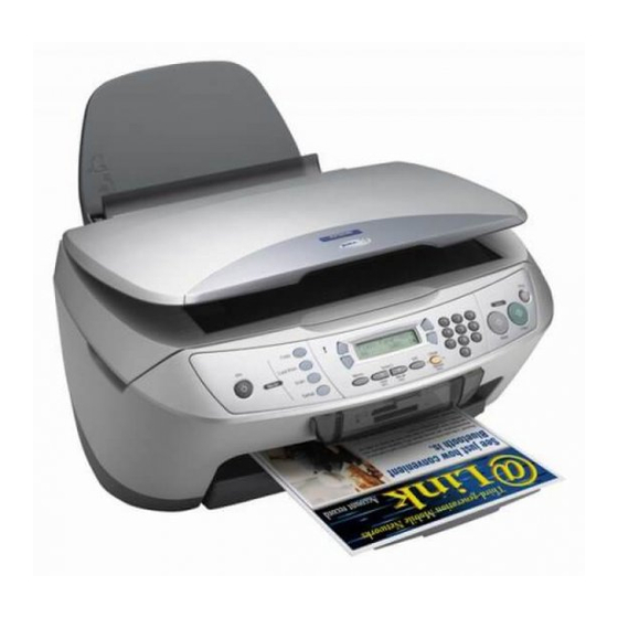 Epson Stylus CX6600 Quick Manual