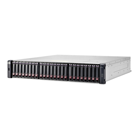 HP MSA 2040 Replacement Instructions