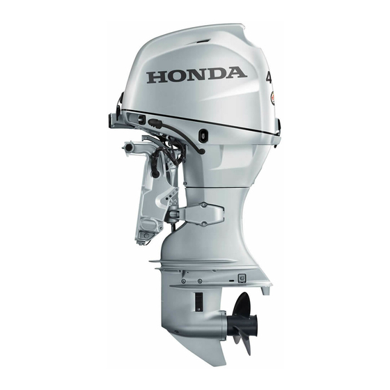Honda BF40D Owner's Manual