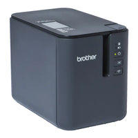 Brother p900w User Manual