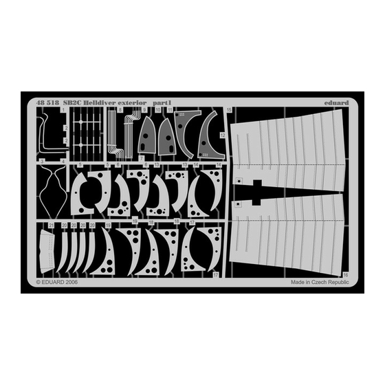 Eduard 48 518 Instruction Sheet