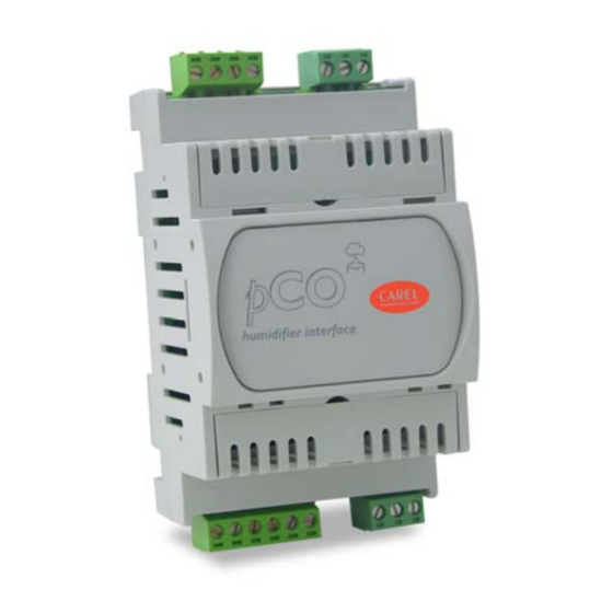 Carel PCOUMID200 Manual
