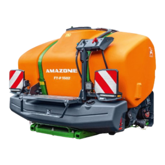 Amazone FT 1502 Operating Manual
