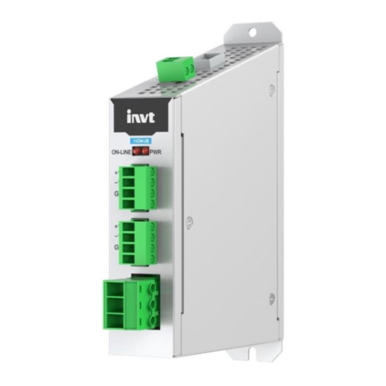 INVT IVDM-20 User Manual