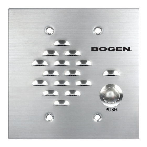 Bogen NYQUIST NQ-EDP01 Installation And Use Manual