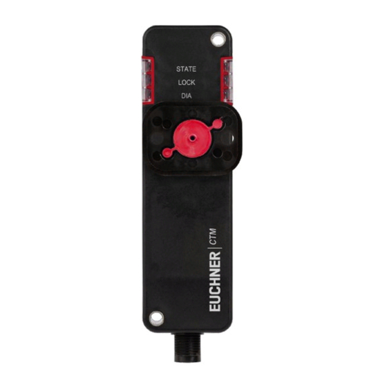 User Manuals: EUCHNER CTM-LBI-BR Unicode Series Switch