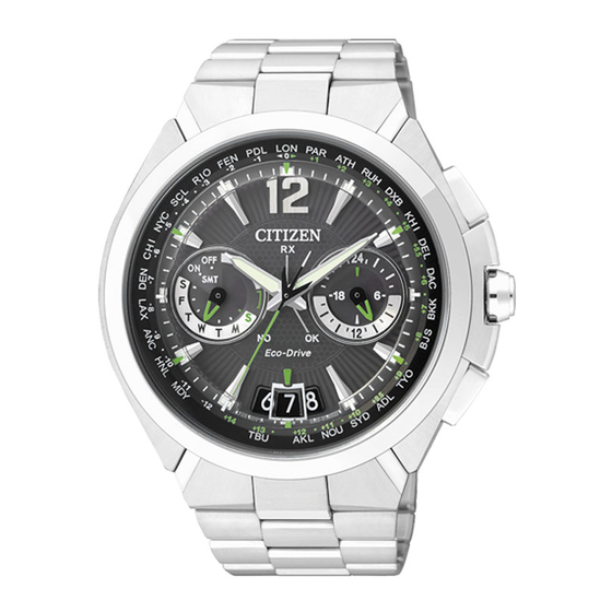 Citizen H950 Abbreviated Instruction