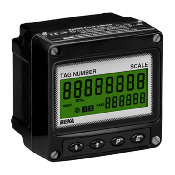 BEKA BA314NG Manual