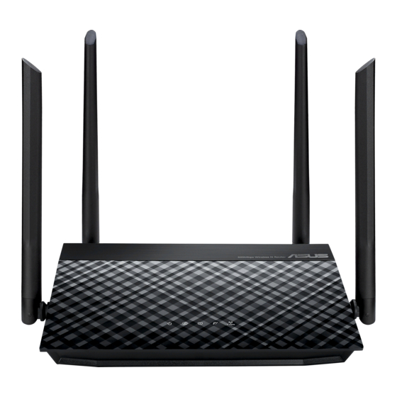 Asus Wireless-N600 Wireless Router Manuals