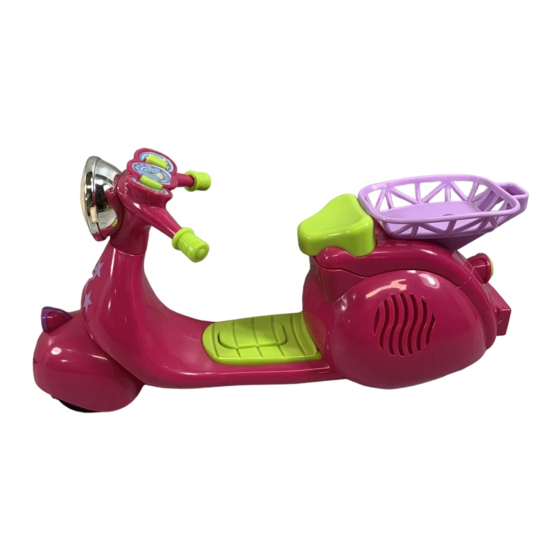 Mattel Diva Starz Scooter-iffic 29311 Instructions Manual